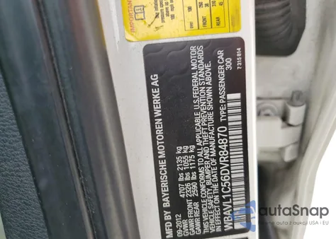 2013 BMW X1 xDrive28I from USA, damaged, VIN WBAVL1C56DVR84870